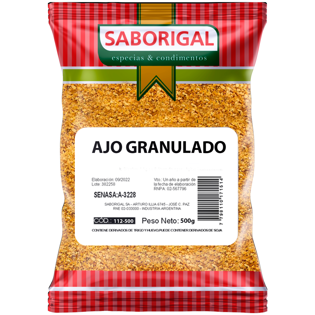 Ajo Granulado