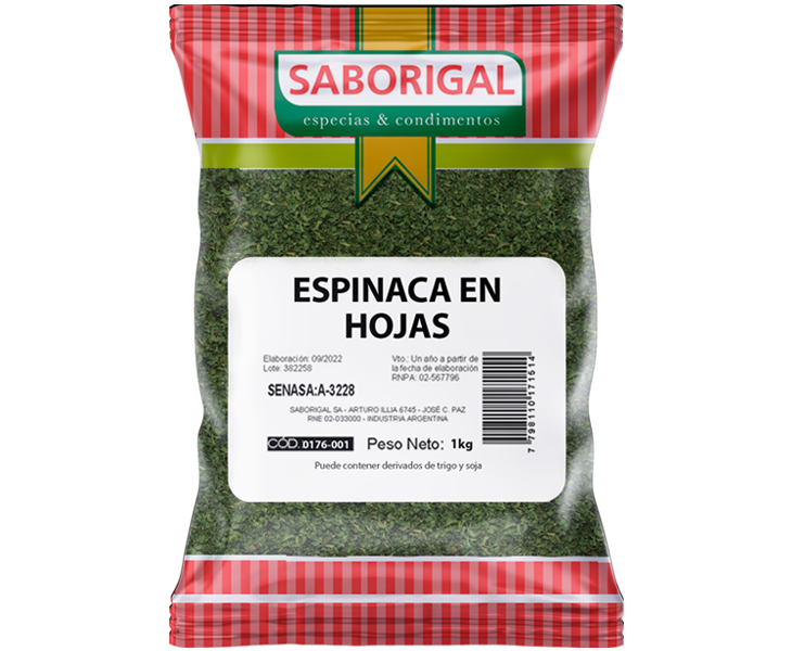 Espinaca En Hojas