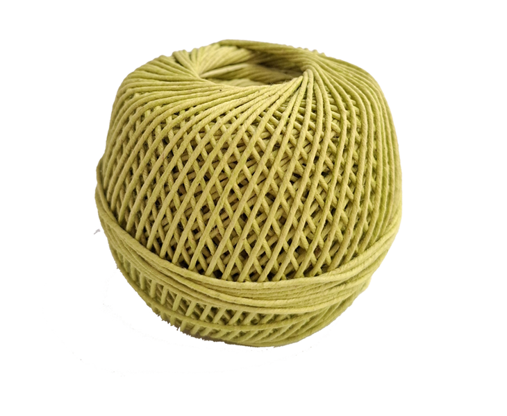 Hilo AlgodÓn Amarillo 4/5 Hebras