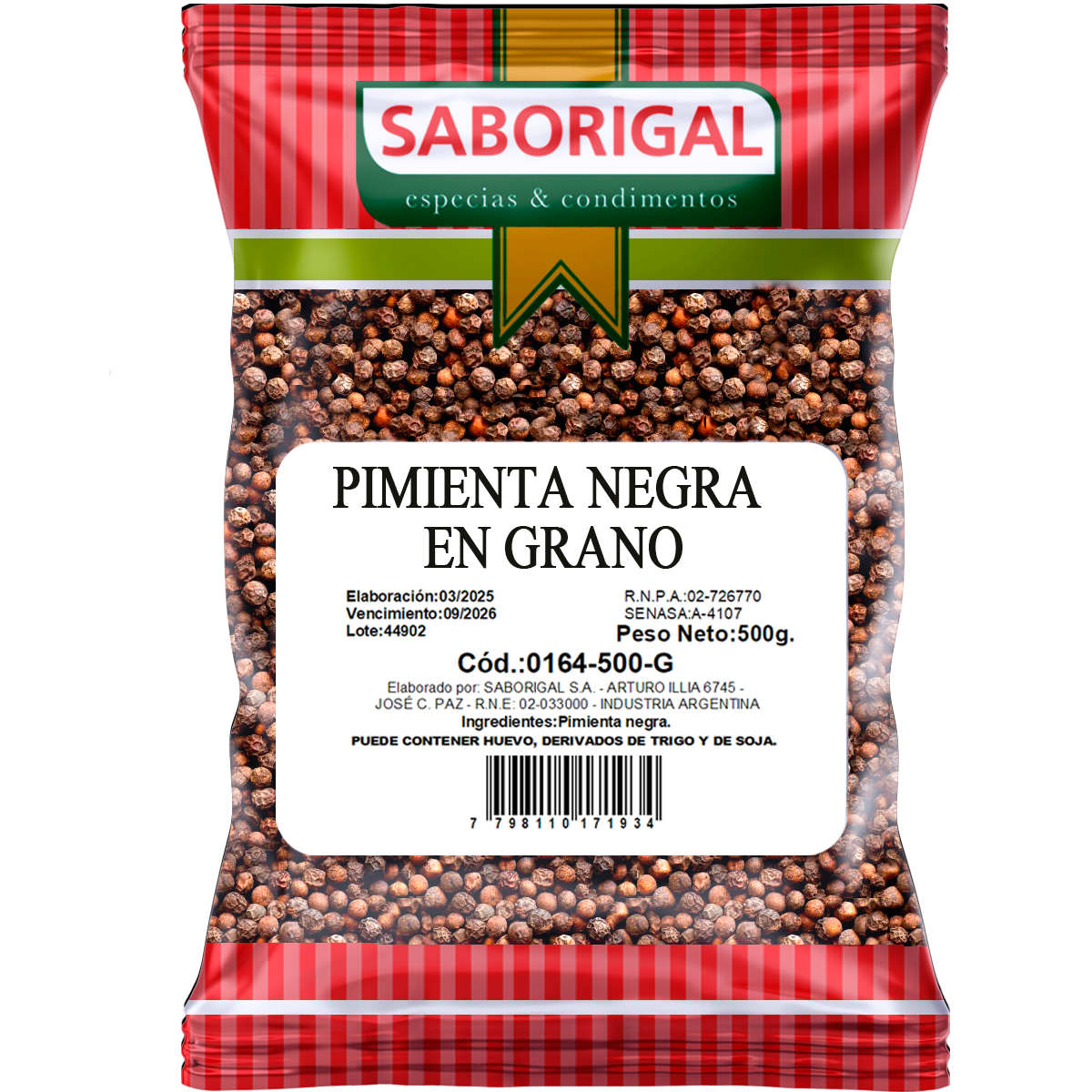 Pimienta Negra En Grano