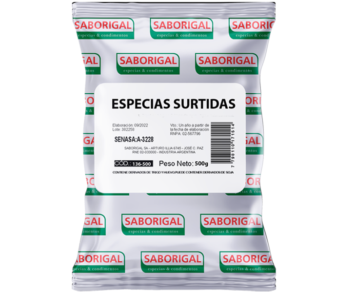 Especias Surtidas