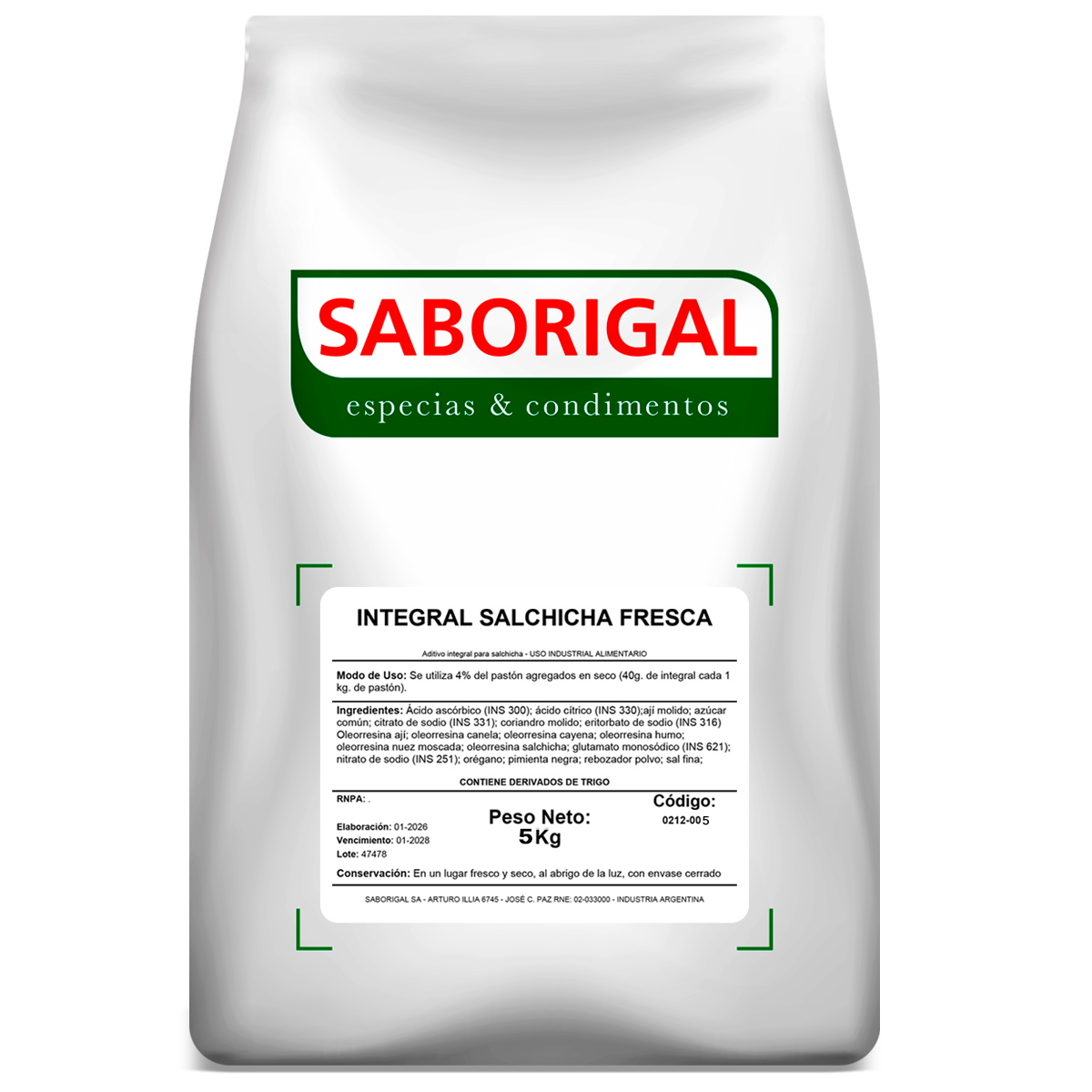 Integral Salchicha Fresca