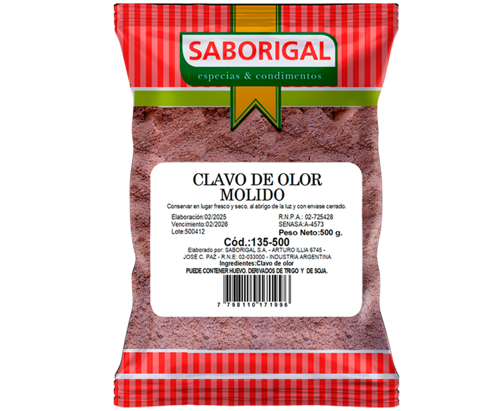 Pedunculo De Clavo De Olor  Molido