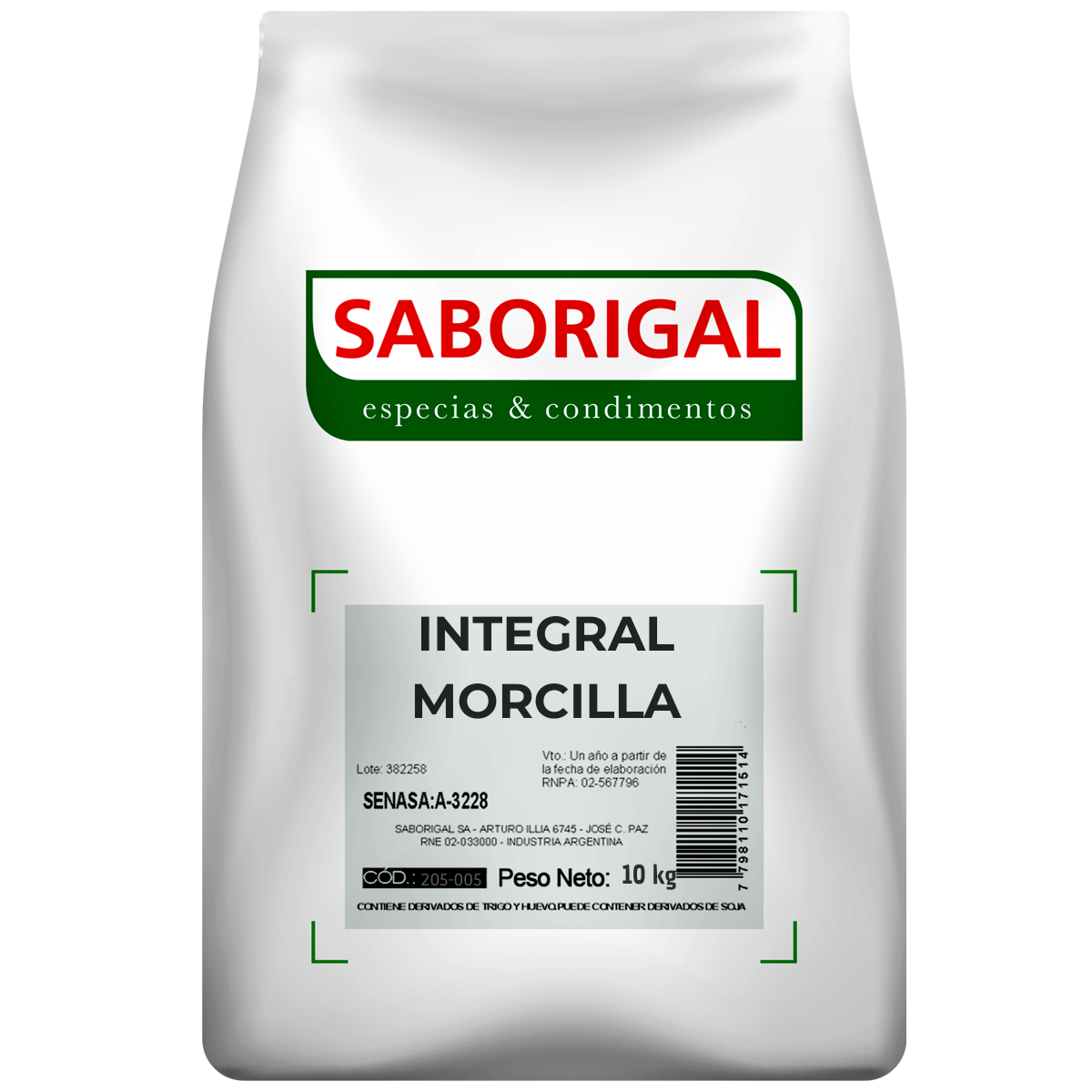 Integral Para Morcilla Con Cebolla