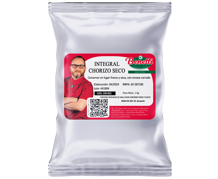 Integral Chorizo Seco Bennetti